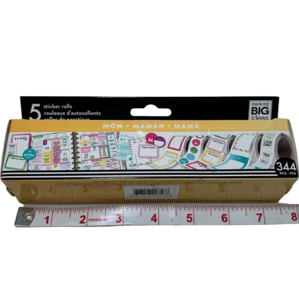 NEW The Happy Planner MOM Sticker Roll Pack Schedule Organization Gift 344 Piece